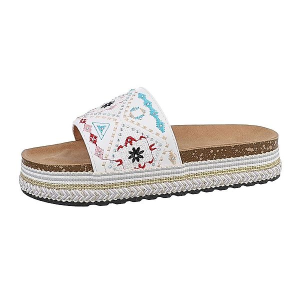 Ital-Design Damen Mules Freizeit Plateausandaletten (85698074) günstig online kaufen
