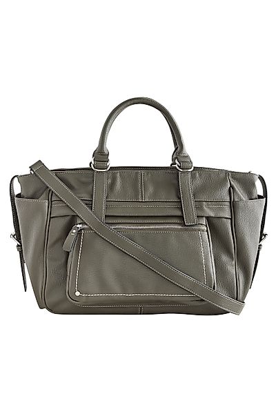 Next Shopper Lässige Grabbeltasche mit Reißverschluss günstig online kaufen