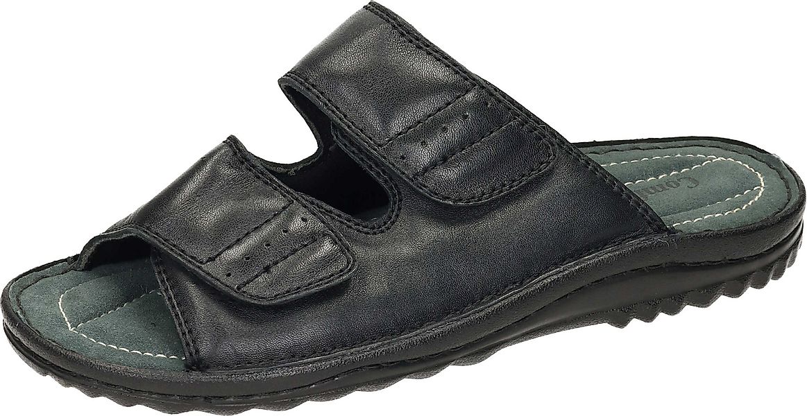 Comfortabel Pantoletten Pantolette aus echtem Leder günstig online kaufen