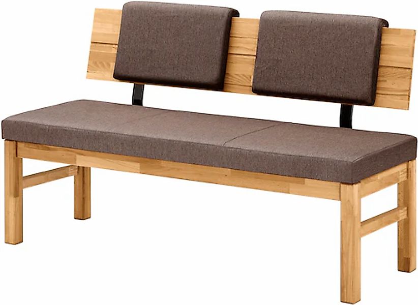 massivline&more Sitzbank »Lorenzo, Bankteil, Esszimmerbank, Küchenbank« 1 S günstig online kaufen