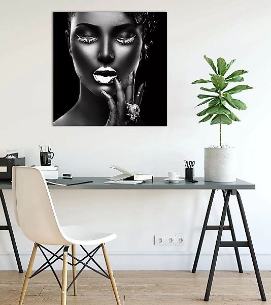 Leonique Acrylglasbild "Gesicht" günstig online kaufen