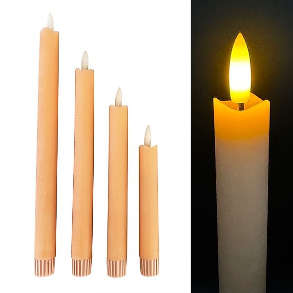 Online-Fuchs LED-Kerze 4 LED Stabkerzen in günstig online kaufen