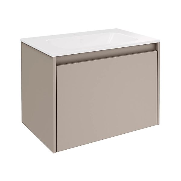 Fackelmann Waschtisch-Set Compact Line 1 Schub 71 cm Kaschmir günstig online kaufen