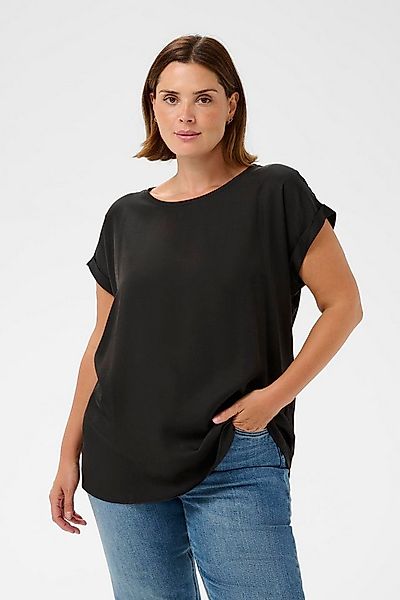 KAFFE Curve Langarmbluse Langarm-Bluse KCmilia Große Größen günstig online kaufen