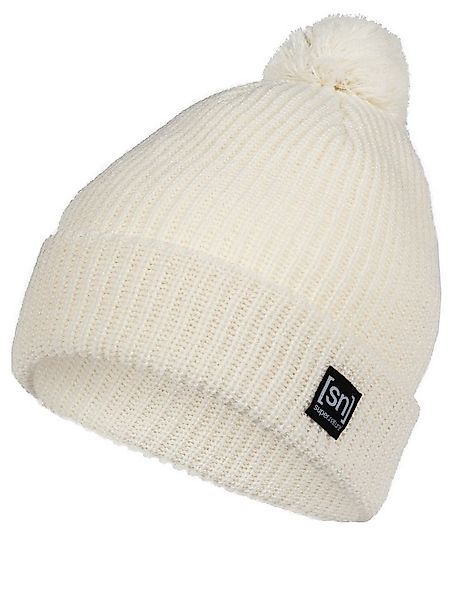 SUPER.NATURAL Beanie Mütze aus Merino POM BEANIE mit Bommel günstig online kaufen