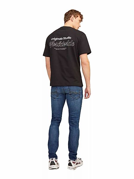 Jack & Jones Slim-fit-Jeans "JJIGLENN – Jeans mit Stretch, niedriger Leibhö günstig online kaufen