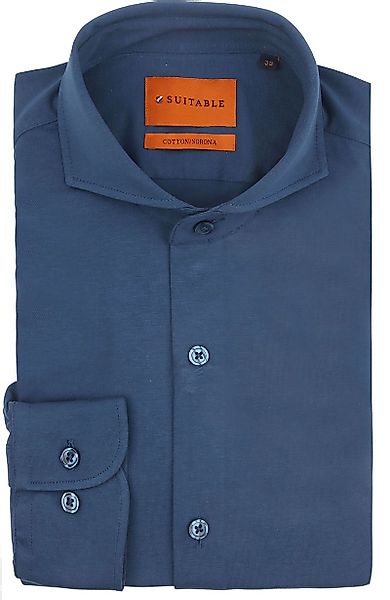 Suitable Sorona Hemd Denim Blau - Größe 42 günstig online kaufen
