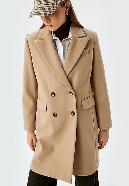 Koton Langmantel Regular Jacket Kragen günstig online kaufen