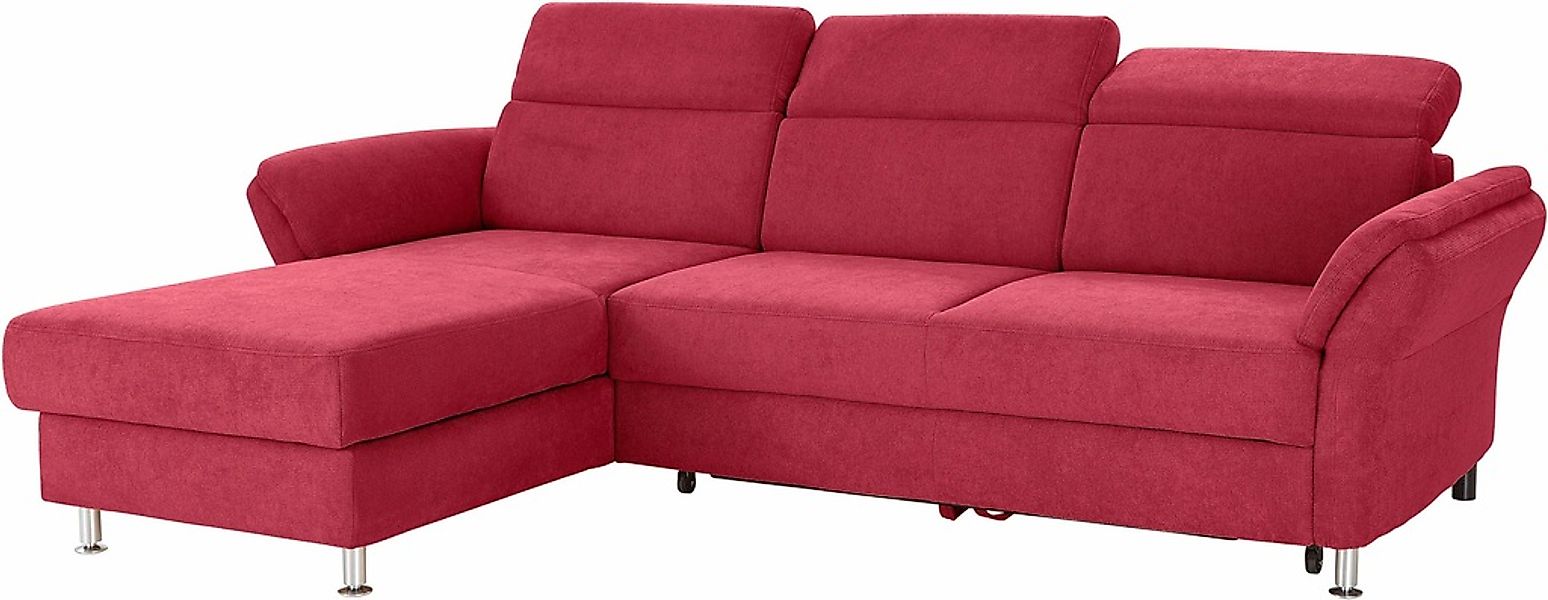 sit&more Ecksofa »Avignon L-Form«, Kopfteilverstellung, wahlweise mit Bettf günstig online kaufen