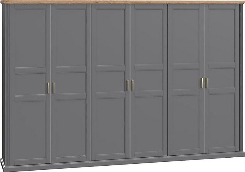 Home affaire Kleiderschrank "Tara, wahlweise 4 Breiten, hoher Schrank 227cm günstig online kaufen