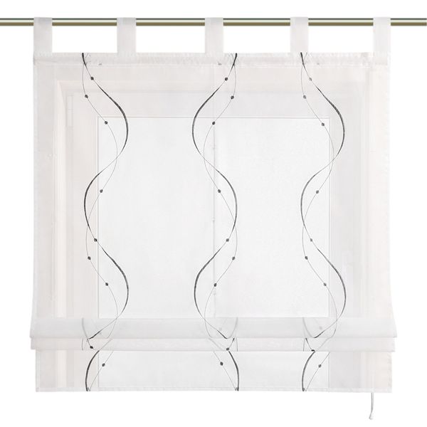 Joyswahl Raffrollo, mit Schlaufen, Ösenrollo Modern günstig online kaufen