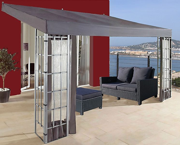 Quick Star Anbaupavillon Ersatzdach Anbaupergola Alu günstig online kaufen