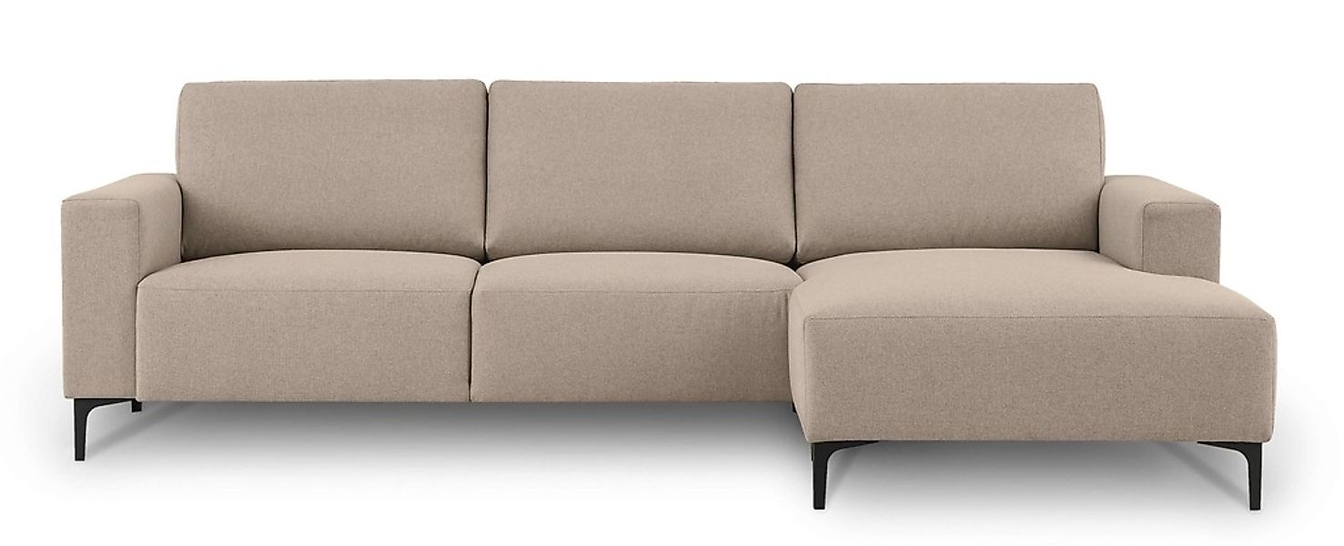 Home affaire Ecksofa "Tournon, L-Form, Breite 262 cm, Webstoff, Chenille", günstig online kaufen