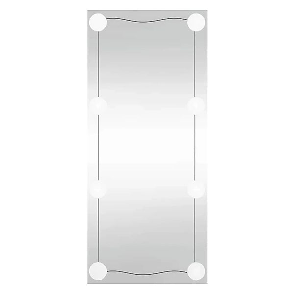 vidaXL Wandspiegel mit LED-Leuchten 50x100 cm Glas Rechteckig 3189157 günstig online kaufen