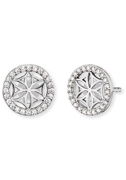 Engelsrufer Paar Ohrstecker LEBENSBLUME, mit Zirkonia (synth) günstig online kaufen