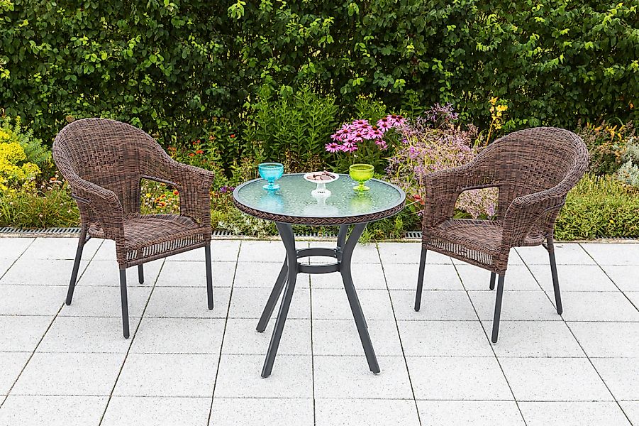 Merxx Gartentisch Ravenna Rund 72 cm x 73 cm günstig online kaufen