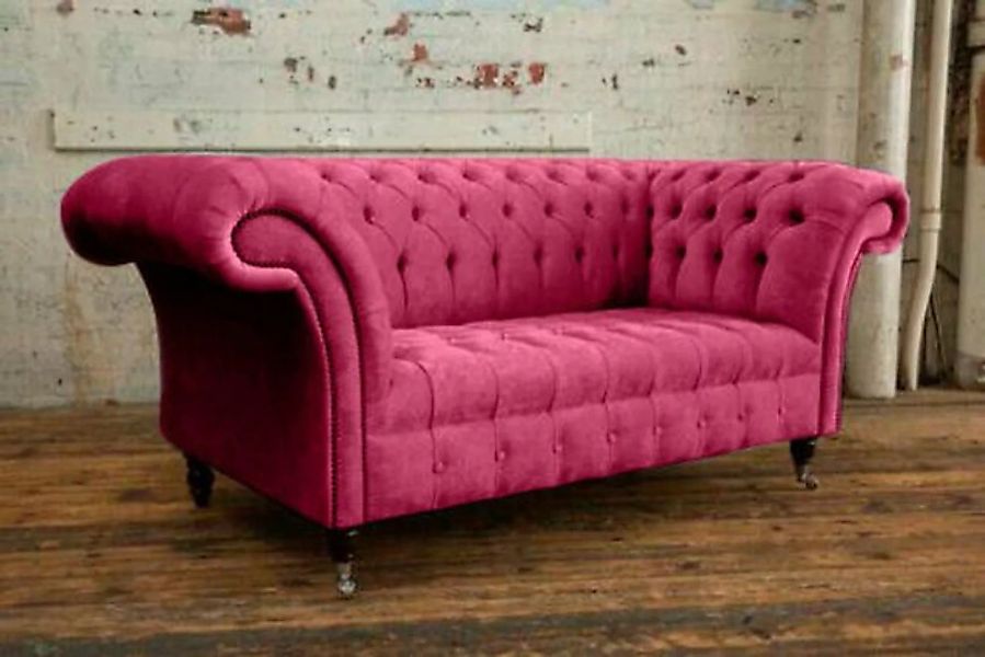 JVmoebel 2-Sitzer 2 Sitzer Chesterfield Couch Sofa Polster Sofas Design Sof günstig online kaufen