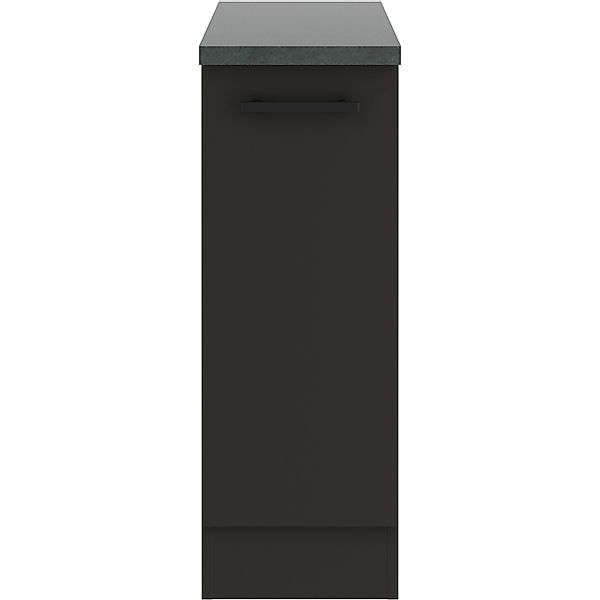 OPTIFIT Madrid420 Küchen-Unterschrank 30 cm Anthrazit Matt günstig online kaufen