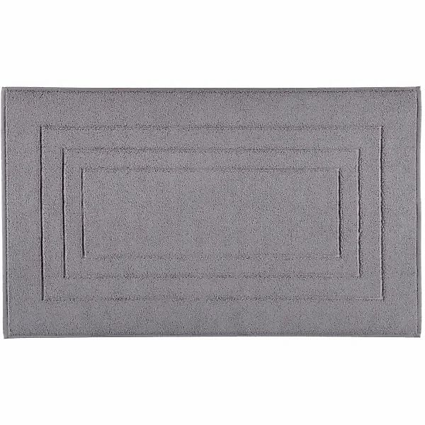 Vossen Badematten Feeling - Farbe: dunkelgrau - 7410 - 60x100 cm günstig online kaufen