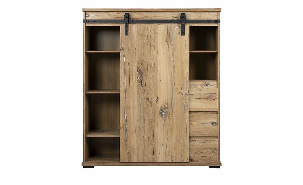 Highboard  Mangano ¦ holzfarben ¦ Maße (cm): B: 120 H: 140 T: 40.0 Kommoden günstig online kaufen