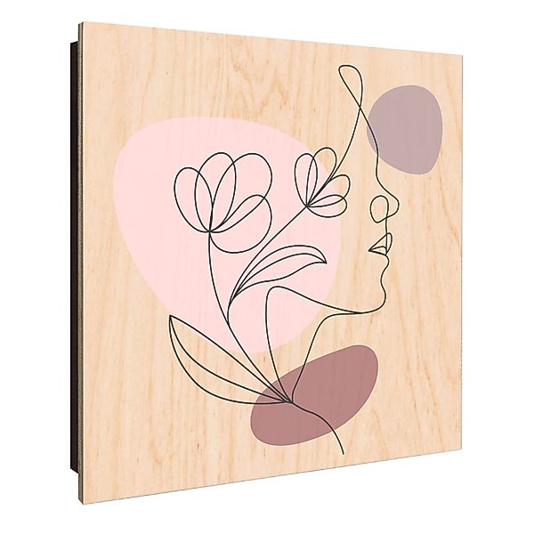 Banjado Großer Schlüsselkasten Holz 30x30cm Schwarz Scharnier Links 50 Hake günstig online kaufen