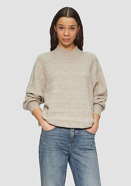 QS Strickpullover Weicher Pullover mit dezenter Struktur günstig online kaufen