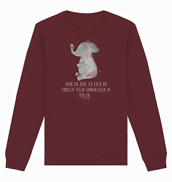 Mr. & Mrs. Panda Longpullover Elefant Biene Größe XXL - Burgundy - Geschenk günstig online kaufen