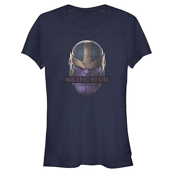 Marvel - Avengers - Thanos Demands Silence - Frauen T-Shirt günstig online kaufen