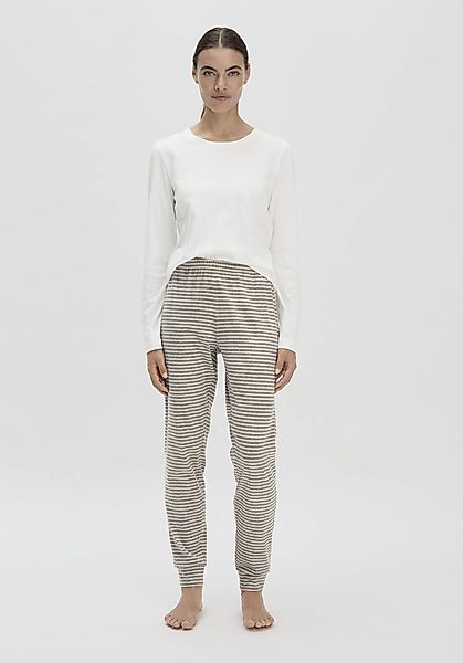 Hessnatur Pyjamahose Slim aus reiner Bio-Baumwolle günstig online kaufen