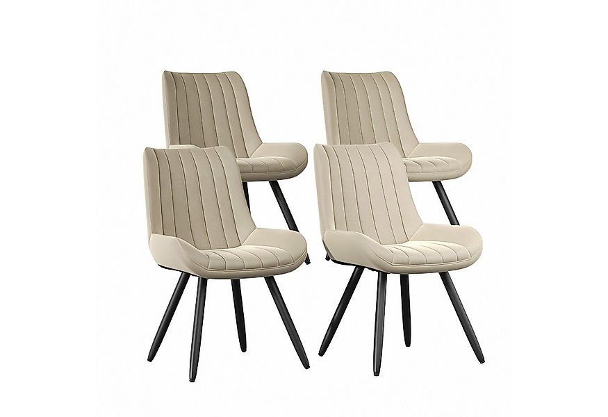 HawthyHome Esszimmerstuhl Stuhlset – Polsterstühle, Moderner Küchenstuhl (4 günstig online kaufen