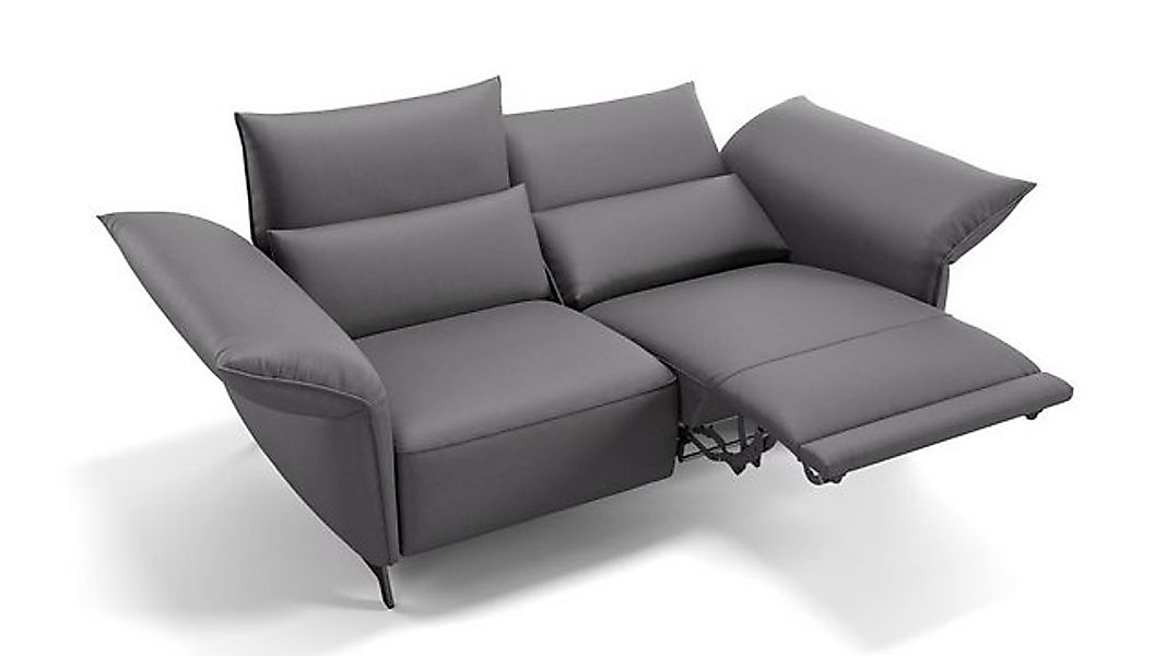 Sofanella 2-Sitzer Leder CUNEO, Relaxsofa, Designsofa, Designer Couch, Ital günstig online kaufen