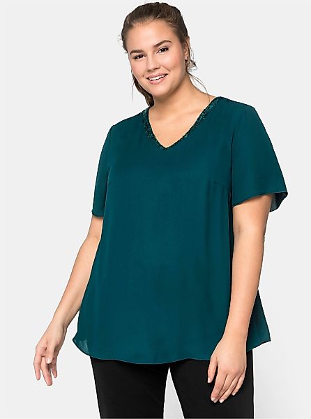 Sheego Klassische Bluse Tunika günstig online kaufen