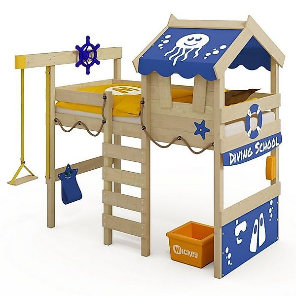 Wickey Kinderbett Crazy Jelly - Spielbett, 90 x 200 cm, Etagenbett (Holzpak günstig online kaufen