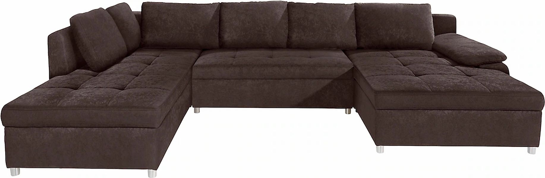 sit&more Wohnlandschaft "Labene U-Form" wahlweise mit Bettfunktion und Bett günstig online kaufen