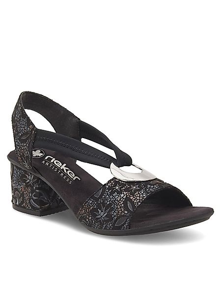 Rieker Sandalen 64683-91 Schwarz Sandale günstig online kaufen