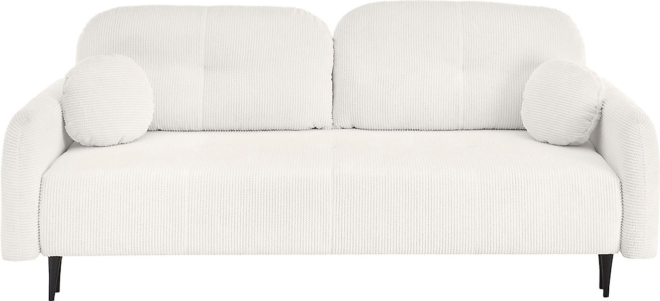 Leonique 2,5-Sitzer "BLAISE", nachts: Schlafsofa (Liegefläche 140/200 cm), günstig online kaufen