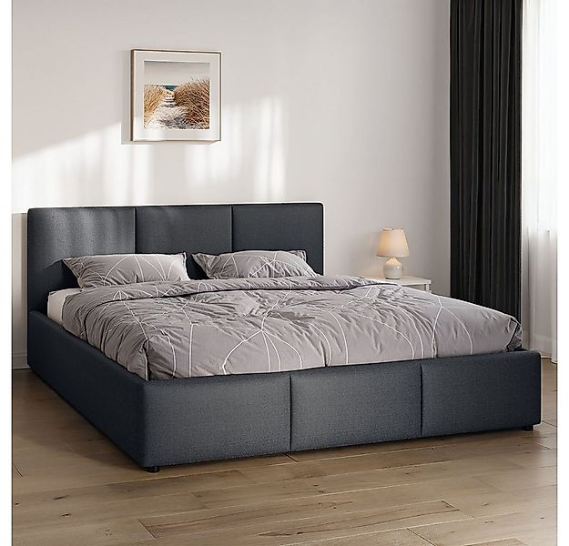 Jana Möbel Polsterbett Nela (mit bettlkasten und lattenrost), Gepolstertes günstig online kaufen