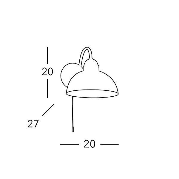 KOLARZ Wandlampe Nonna, Ø 20 cm, Zitronen, Rand glatt günstig online kaufen