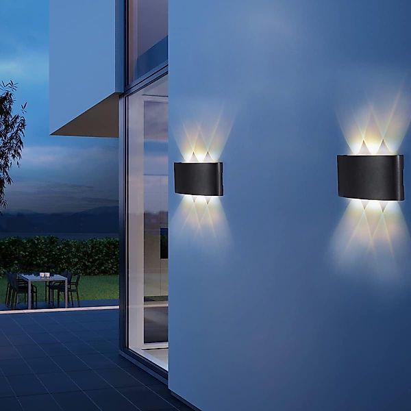 BlingBin LED Wandleuchte Aluminum Wandleuchte 6W günstig online kaufen