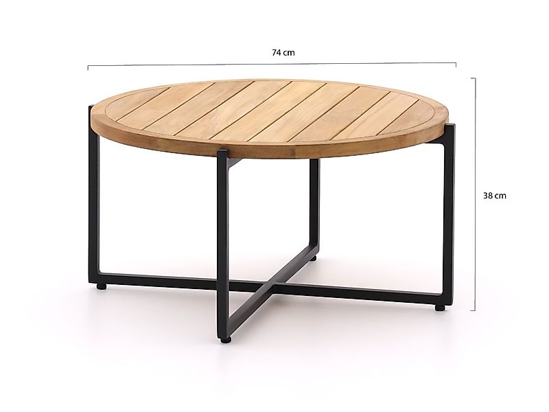 Apple Bee Condor Lounge Kaffeetisch ø 74 cm (h: 38 cm) günstig online kaufen