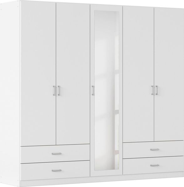 rauch Drehtürenschrank "Borbona" Kleiderschrank Schrank Garderobe Wäschesch günstig online kaufen