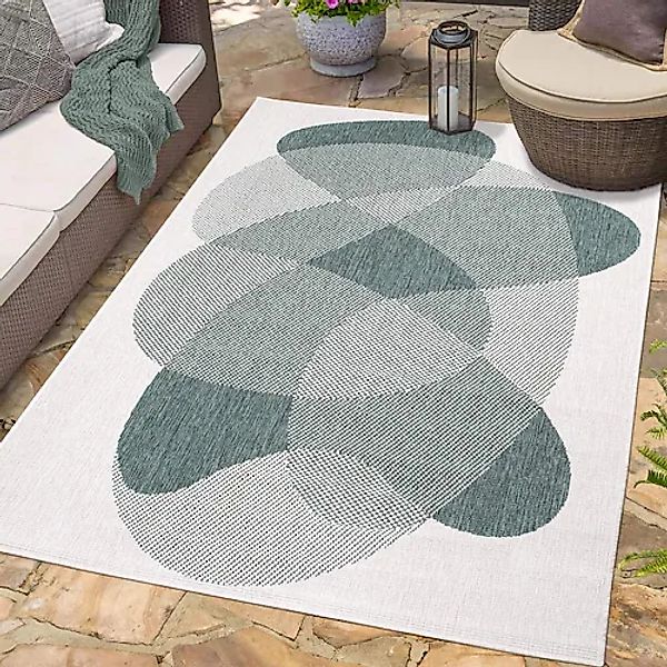 Carpet City Outdoorteppich »DUO RUG 5835«, rechteckig günstig online kaufen