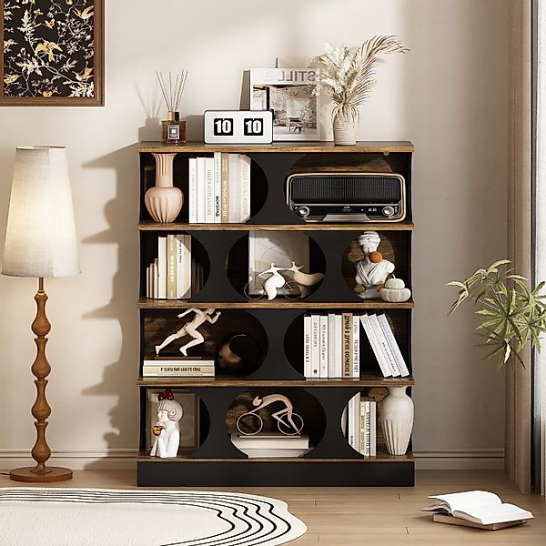 FUFU&GAGA Bücherregal Vitrine mit offenen Fächern, günstig online kaufen