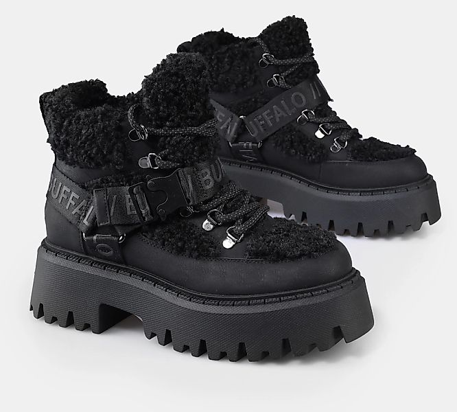 Buffalo Plateaustiefelette "Aspen Com Mid Warm" Winterboots, Schnürboots, S günstig online kaufen