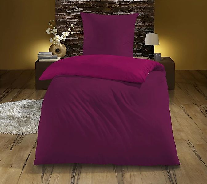 KiNZLER "Mikrofaser "Cashmere Touch"" 2 tlg. Unifarben, besonders weich günstig online kaufen