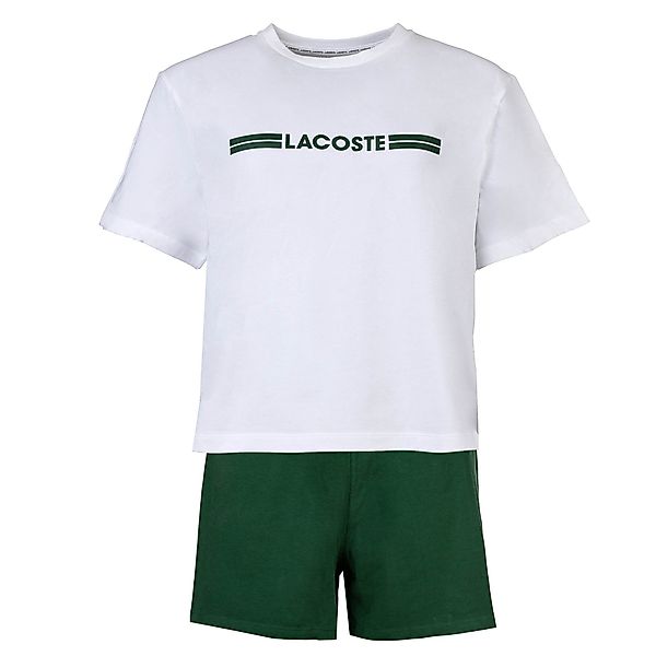 Lacoste Pyjama Damen Pyjama Baumwolle (2 günstig online kaufen