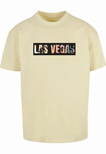 Merchcode T-Shirt Merchcode Herren Las Vegas Heavy Oversize Tee-BY102 (1-tl günstig online kaufen
