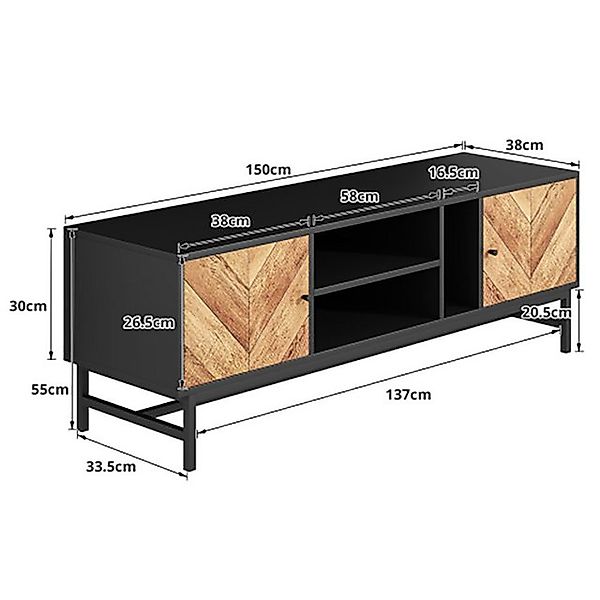 Veepeak TV-Schrank Home TV Schrank/Vitrine günstig online kaufen