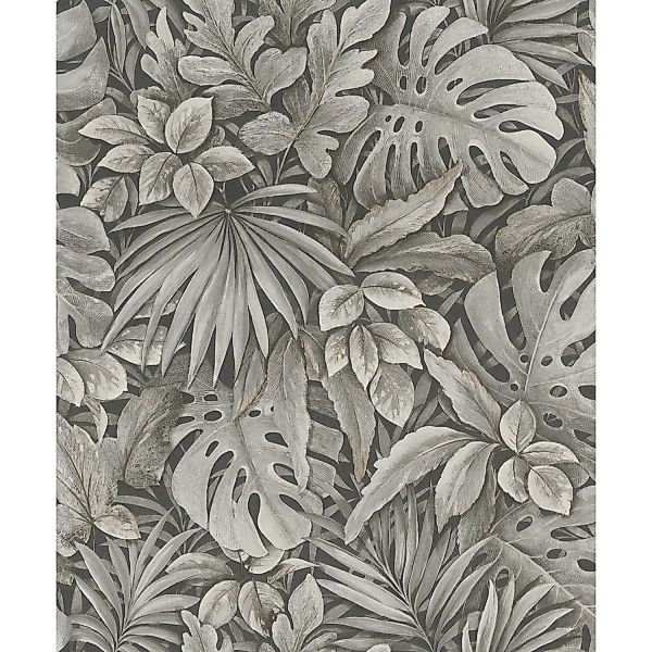 Marburg Vliestapete Botanica Floral Braun FSC® günstig online kaufen