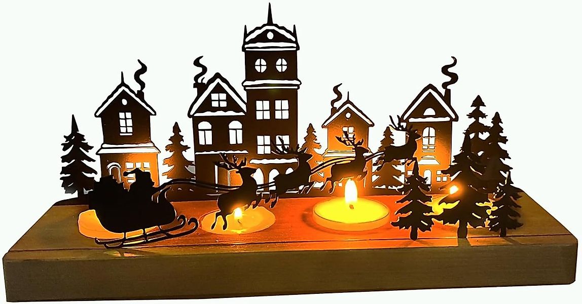 Coonoor Kerzenhalter Dekoschale, Teelichthalter, Kerzenständer Weihnachten günstig online kaufen